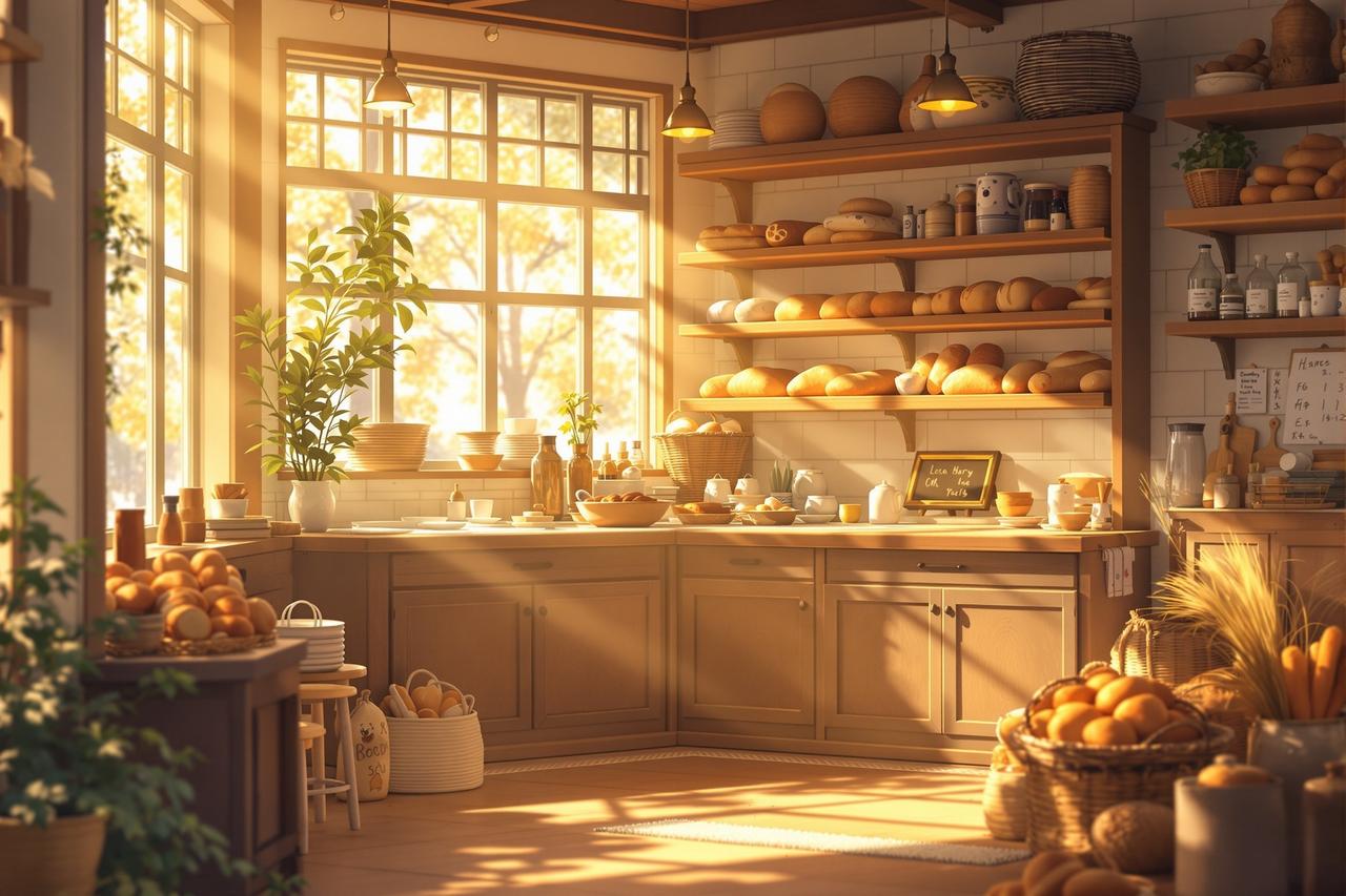 漫剧工场作品 - 猫咪的面包坊