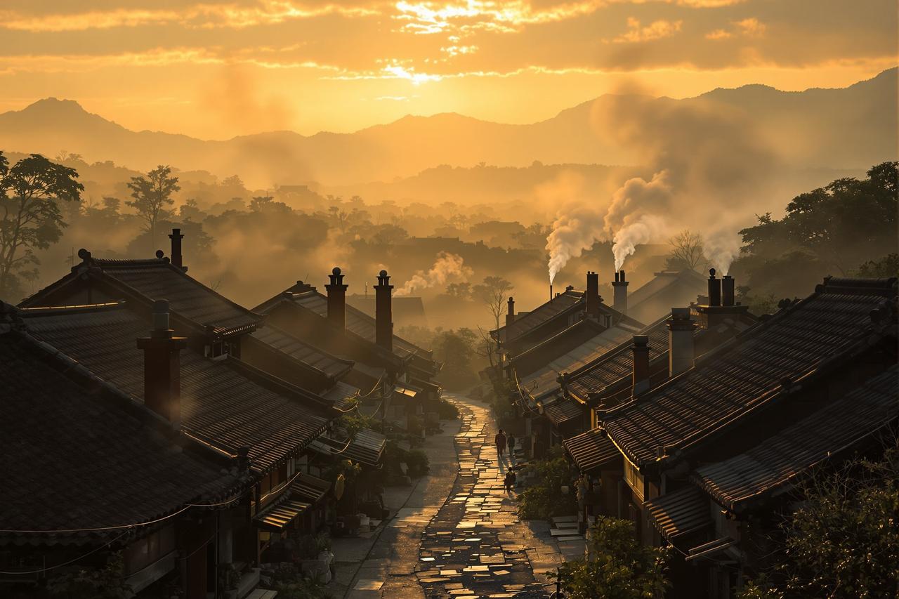 漫剧工场作品 - 故乡的炊烟