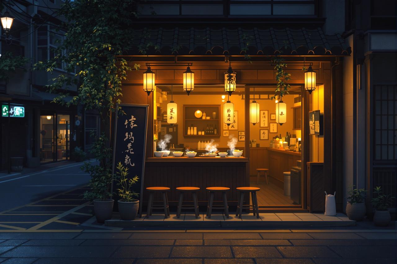 漫剧工场作品 - 深夜小食堂